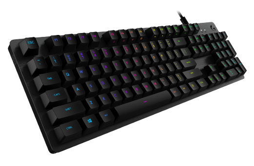 Bàn phím cơ Logitech G512 Carbon Mechanical RGB (GX Blue Switch)