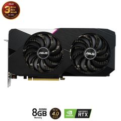 VGA ASUS DUAL GEFORCE RTX 3060 TI V2 O8G GDDR6 (LHR)