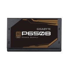 Nguồn máy tính GIGABYTE GAGP-P650B 650W Active PFC (80 Plus BRONZE/MÀU ĐEN)