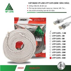 Cáp Cable Lan VP-Link Cat 6E - 10m