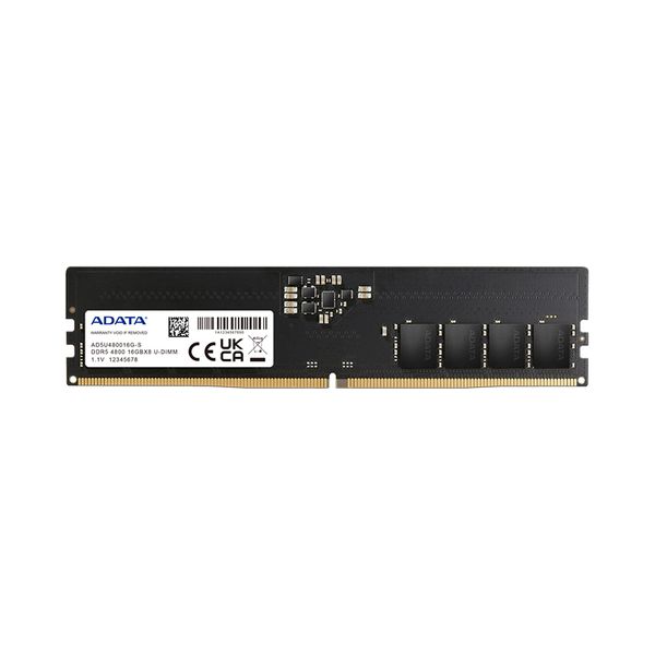 Ram DDR5 Adata (AD5U480016G-S) 16GB (1x16GB) 4800Mhz