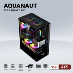 Case VSP Aquanaut AX5 - Black | Mid Tower, ATX