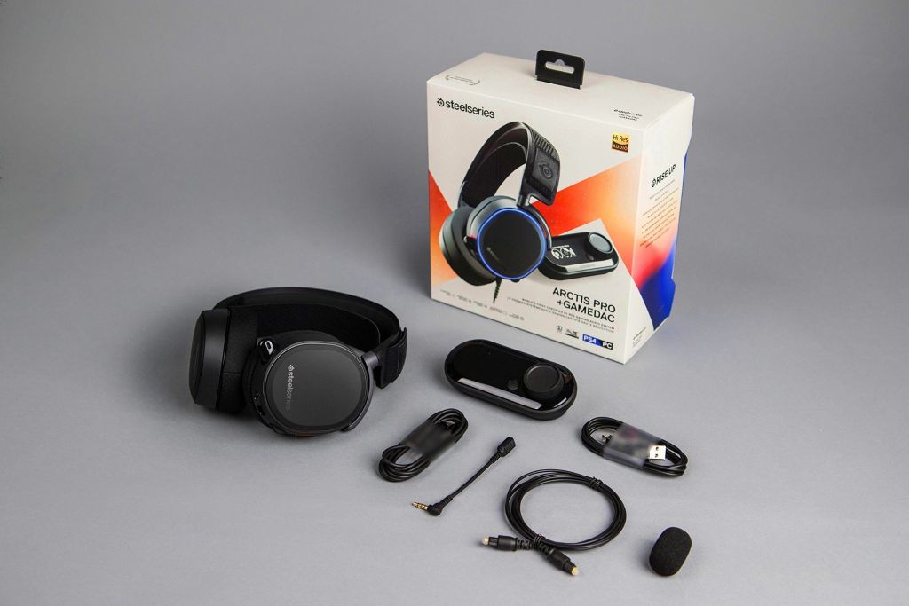 TAI NGHE STEELSERIES ARCTIS PRO + GAMEDAC BLACK EDITION