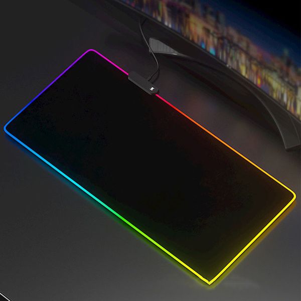 Mouse Pad Gaming LED RGB Full Size