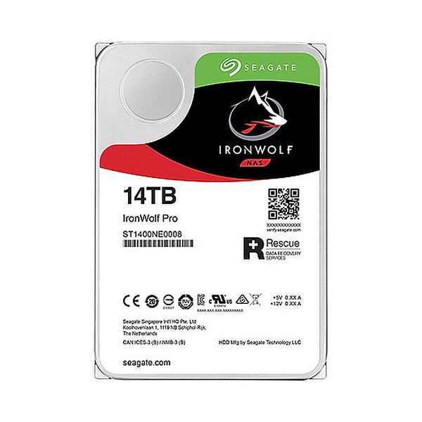 HDD SEAGATE IRONWOLF PRO 14TB 7200RPM