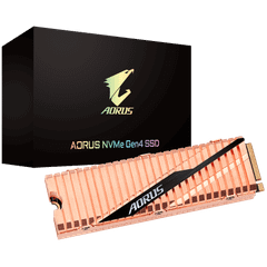 SSD GIGABYTE AORUS NVME GEN4 500GB (GP-ASM2NE6500GTTD)