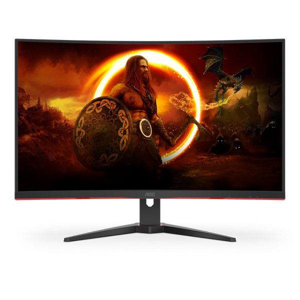 Màn Hình LCD Cong AOC C32G2E/74 32 inch FHD/VA/165Hz/1ms/HDMI+DP/Freesync Chuyên Game