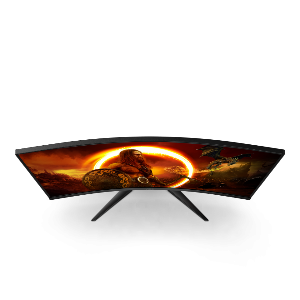 Màn Hình LCD Cong AOC C32G2E/74 32 inch FHD/VA/165Hz/1ms/HDMI+DP/Freesync Chuyên Game