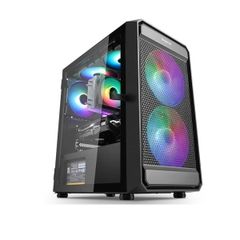 Case Segotep Artist 2F M-ATX 2 Fan RGB Đen