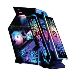 CASE ES1 E-ROG GAMING BLACK (No Fan)