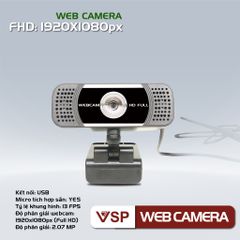 Webcam VSP Full HD 1920x1080 2.07Mp