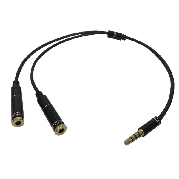 Cáp Chuyển Audio 1 Ra 2 (Jack 3.5)