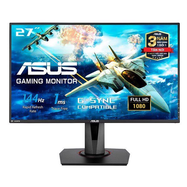 LCD ASUS VG278Q 27 inch 144Hz 1ms G-SYNC Compatible, FreeSync Full HD