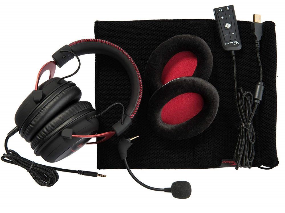 Tai nghe Gaming HYPERX CLOUD II RED 7.1