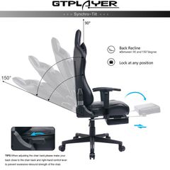 Ghế Gaming GTP PLAYER 22022 - BLACK