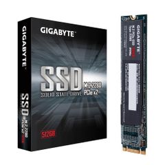 SSD Gigabyte 512GB M.2 2280 PCIe NVMe Gen 3x4 (Đọc 1700MB/s, Ghi 1550MB/s)