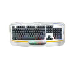 BÀN PHÍM GAMING NEWMEN KB813 XÁM-TRẮNG