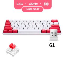 Bàn phím Cơ Newmen GM610 Pro Rồng - Hổ (3MODE/ Hotswap/ Red SW)