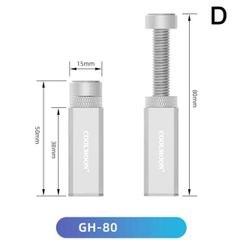 Giá đỡ VGA Coolmoon GH80 Màu Bạc