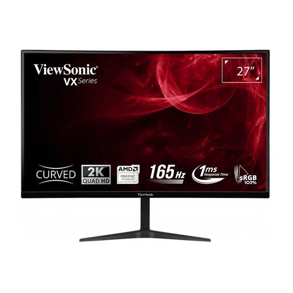 Màn hình cong Viewsonic VX2718-2KPC-MHD 27 inch 2K 165Hz (HDMI+DisplayPort)