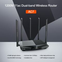 Bộ Phát WIFI TENDA AC7 AC1200 2 Băng Tần