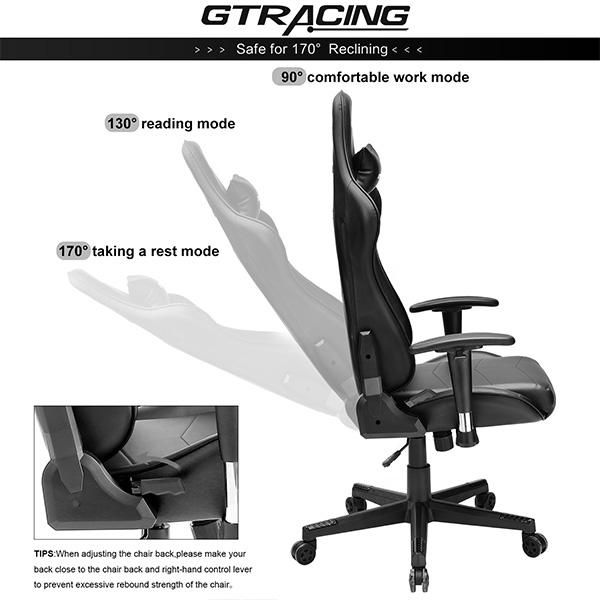 Ghế GAMING GT099 GTRACING - BLACK