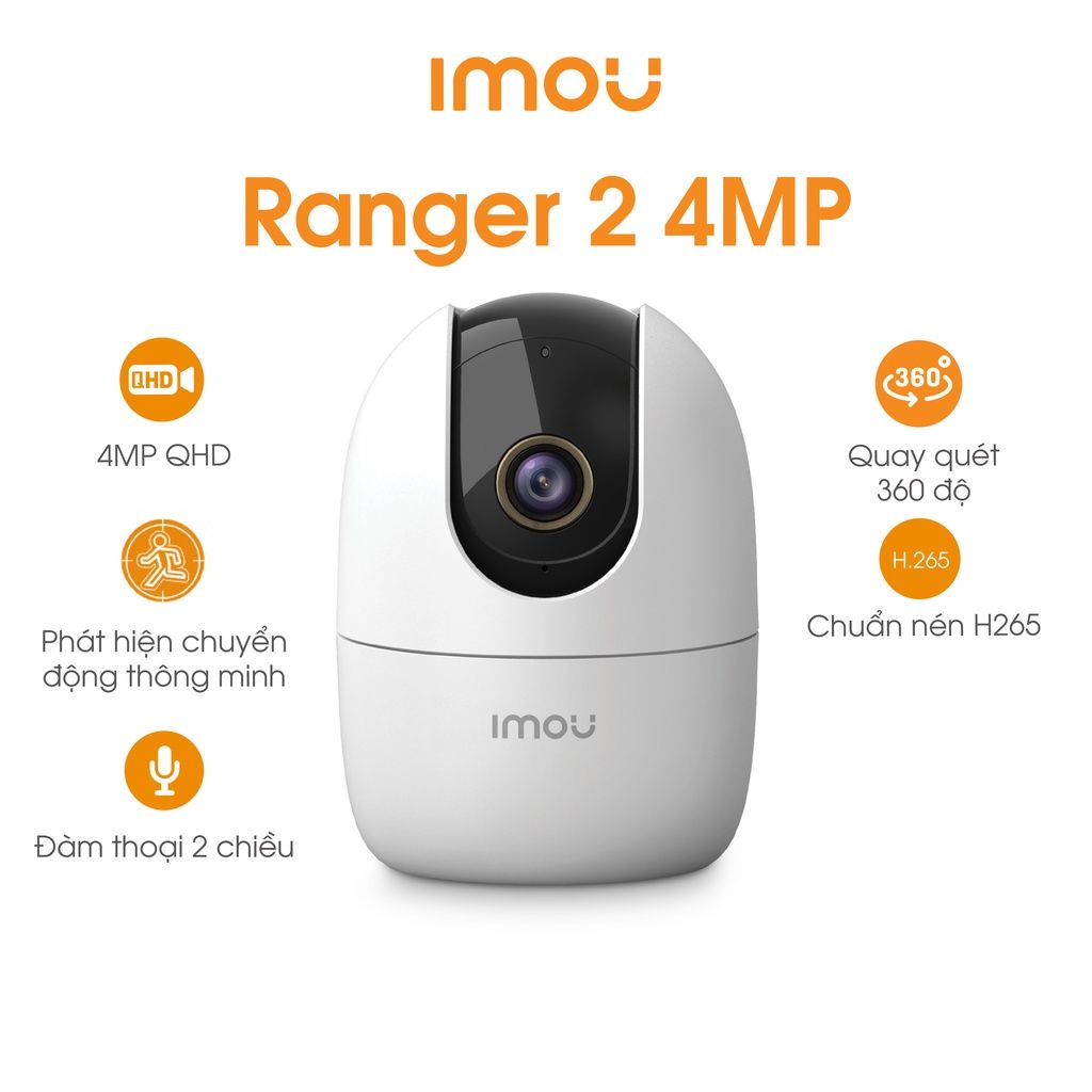 Camera IMOU Ranger 2 4MP Siêu Nét