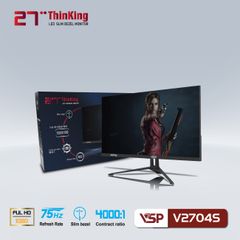 Màn hình VSP V2704S Slim Bezel tràn viền FULL HD