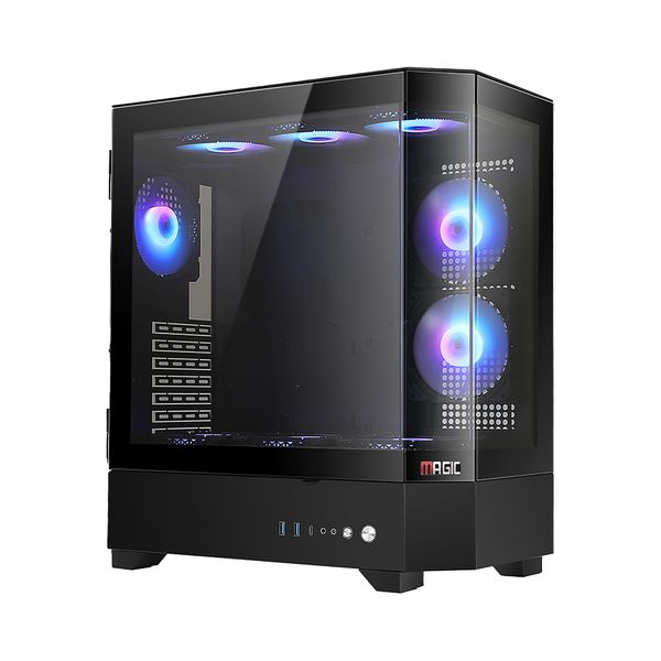 CASE MAGIC VILA ULTRA Black (ATX - KHÔNG FAN)