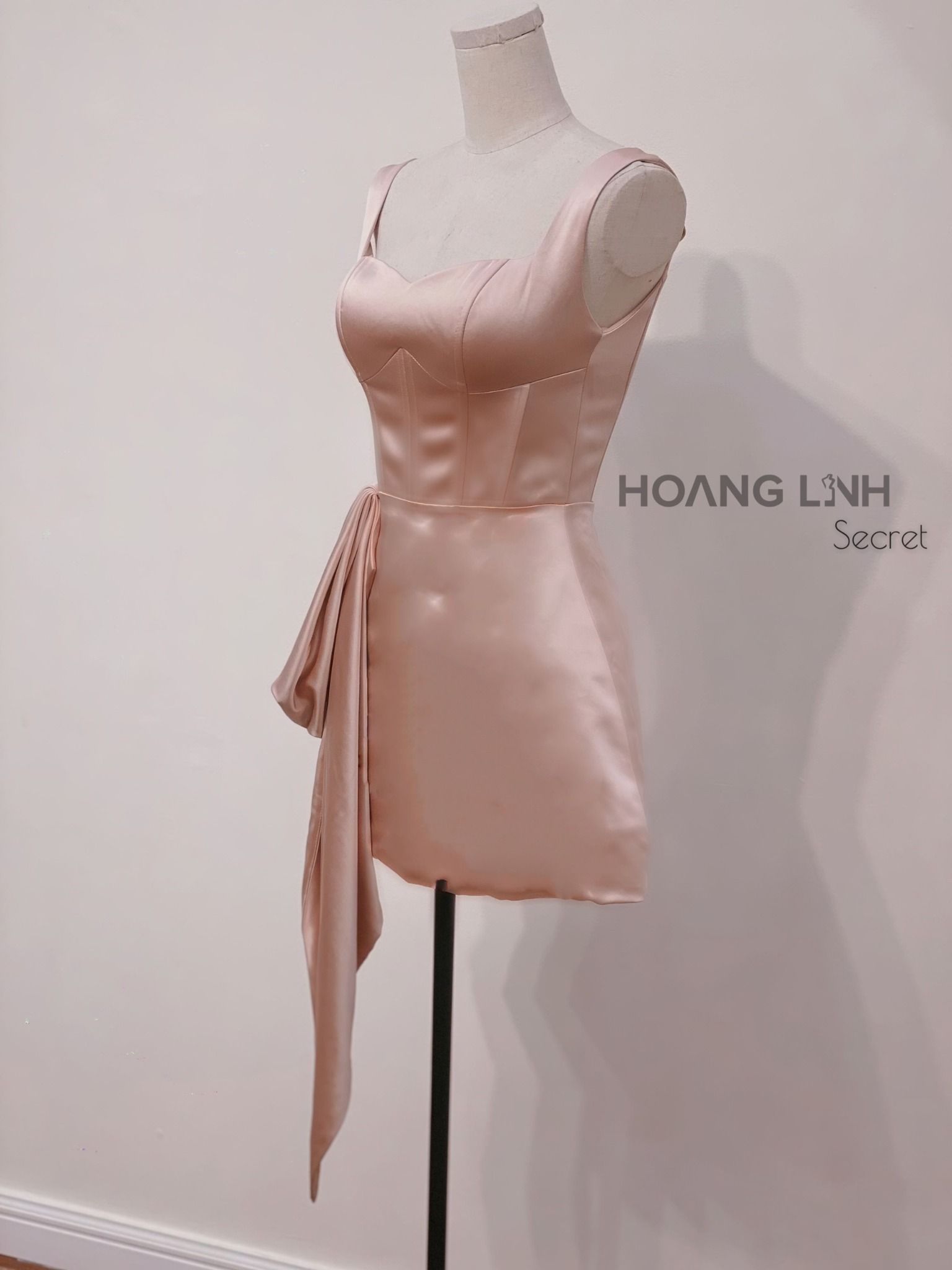 DRAPE MINISKIRT