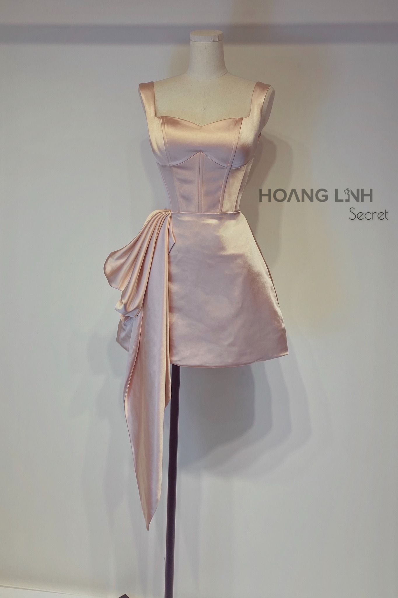 DRAPE MINISKIRT