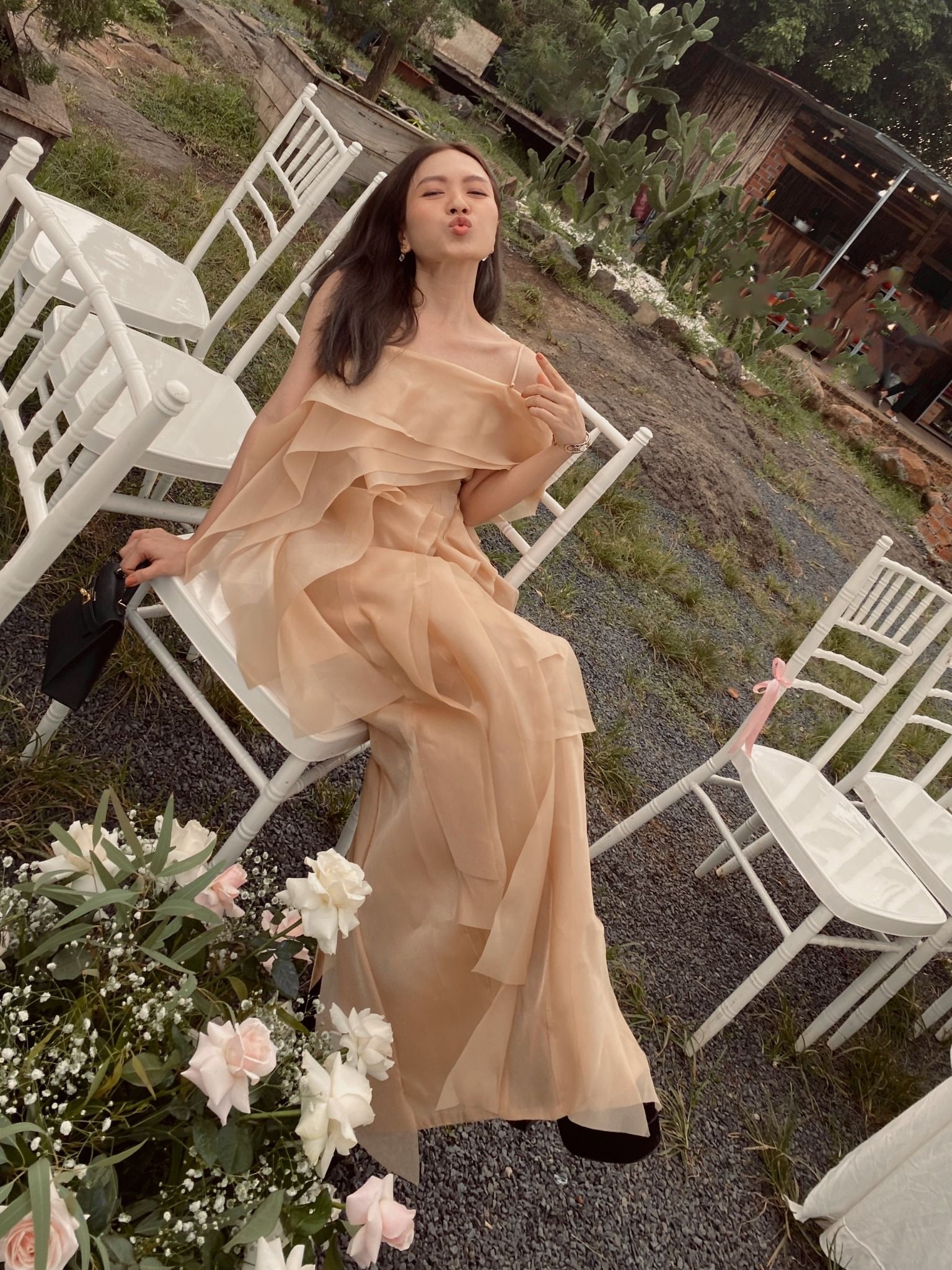 SILKY DRESS