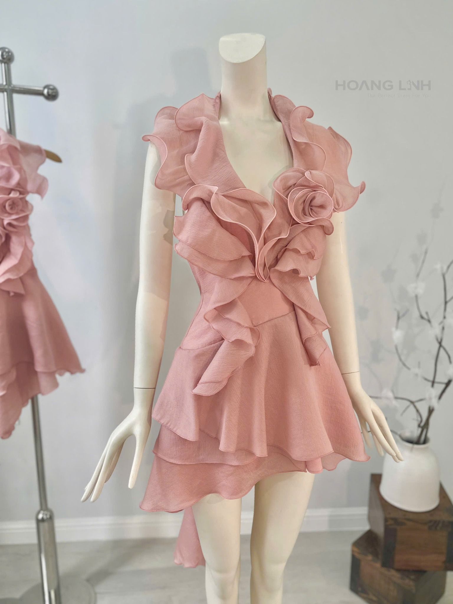 ROSE MINISKIRT