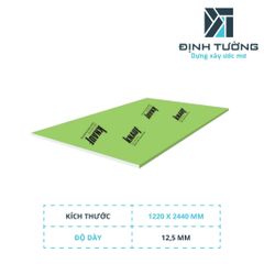 Tấm Thạch Cao Knauf Chịu Nước Glass Mat