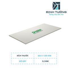 Size 603x1209mm - Tấm Sheraboard 3.2mm SHERA