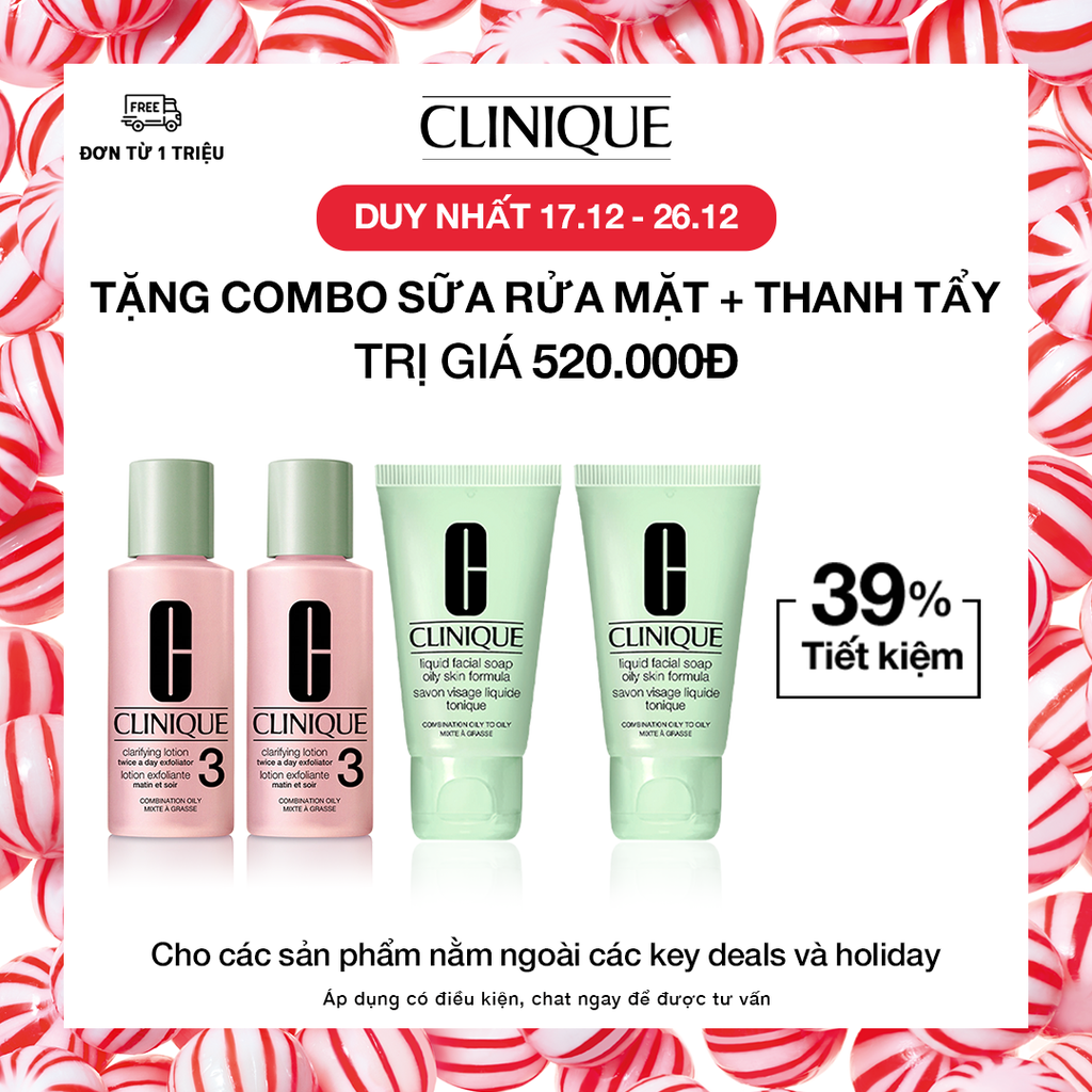 CL-Dec21-Bill (17/12-2/1) Bộ 4 món: Nước thanh tẩy TAD 30ml x2 + Sữa rửa mặt LFS 30ml x2