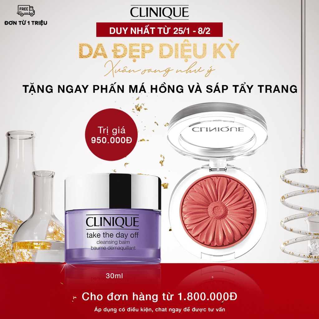 CL-Jan22-BILL1.8M (25/1-8/2) Phấn má hồng và Sáp tẩy trang trị giá 950K cho đơn hàng từ 1TR8