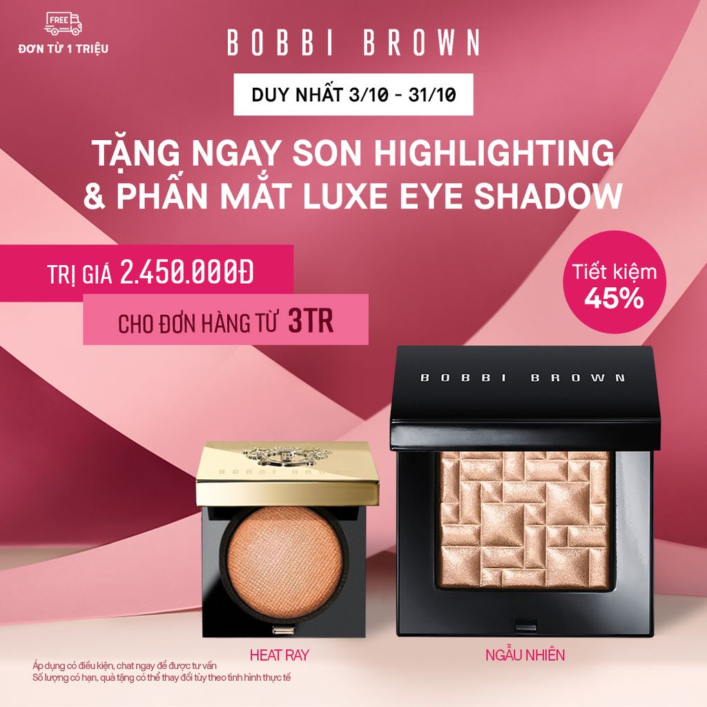 BB-OCT-BILL3M (3/10 - 31/10) Quà tặng 2 món trị giá 2,450,000VNĐ cho đơn hàng từ 3 triệu, không áp dụng cho DEAL ĐỘC QUYỀN.