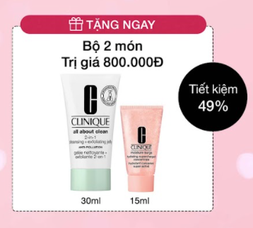 CL-Feb22-MSLotion (9-20/2) Tặng ngay Bộ 2 món trị giá 800K khi mua Bộ Sản phẩm Làm sạch và Dưỡng ẩm