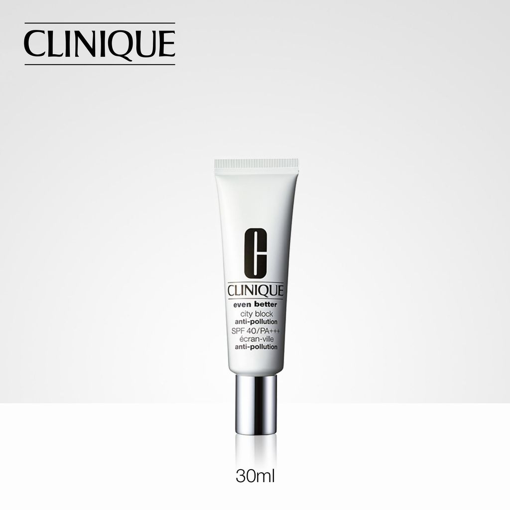 Kem chống nắng dưỡng sáng da giảm đốm thâm CLINIQUE Even Better City Block Anti-Pollution SPF40/PA+++ 30ml