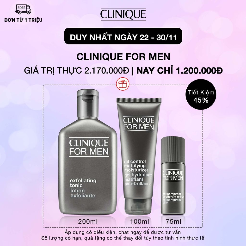 CL-Nov21-CFM (22-30/11) Bộ sản phẩm CLINIQUE For Men