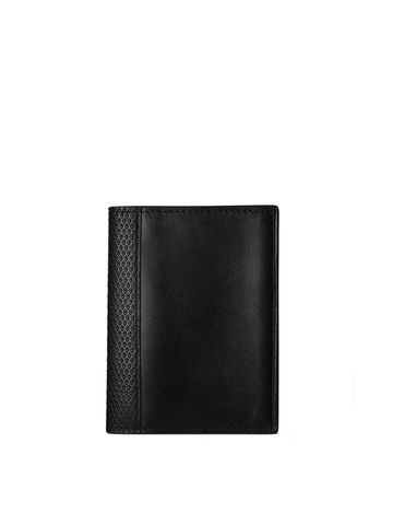 GUSSET CARD HOLDER - BLACK