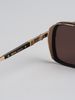 EPLX.08 WHITE GOLD/MATTE BLACK/GOLD/DARK BROWN POLARIZED/BLACK FLASH MIRROR