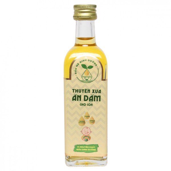 Dầu mè dinh dưỡng ăn dặm cho bé 60ml