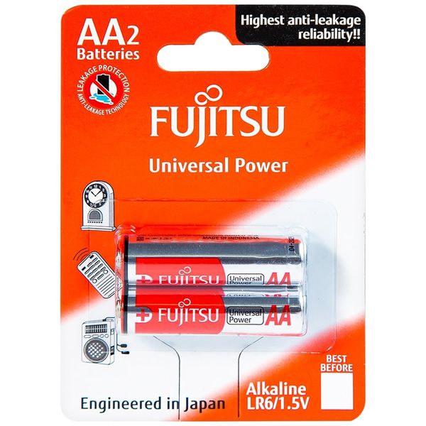 Pin AAA Fujitsu Alkaline LR03-2B Vỉ 2 Viên