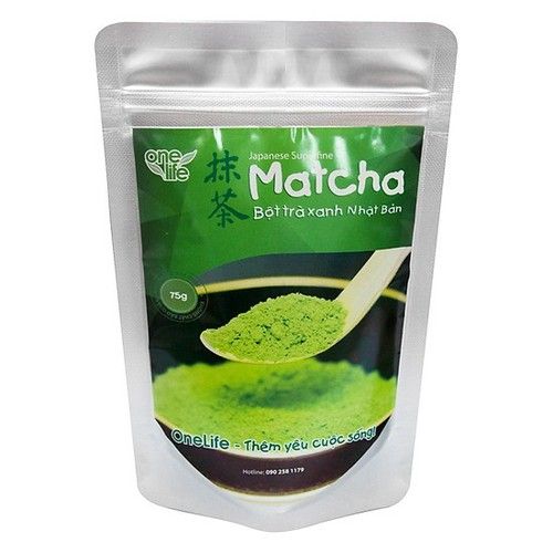 Bột trà xanh Matcha Nhật Bản Onelife (Onelife Matcha) 75g