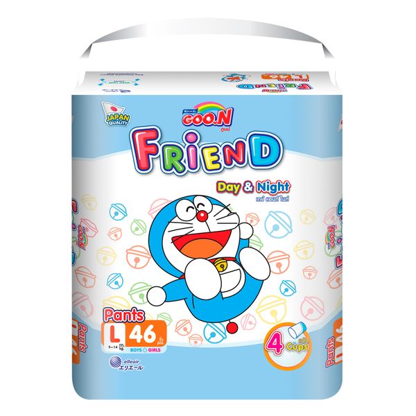 Quần giấy GOO.N Friend L 46 miếng (9-14kg)