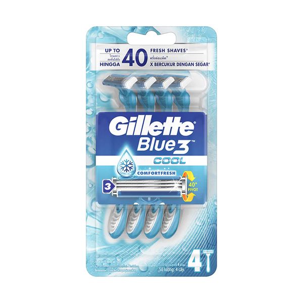 Dao Cạo Gillette Blue3 Mát Lạnh 4 cây