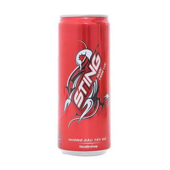 Nước tăng lực Sting dâu 320ml