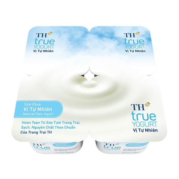 Sữa chua ăn TH True Yogurt vị tự nhiên 100g